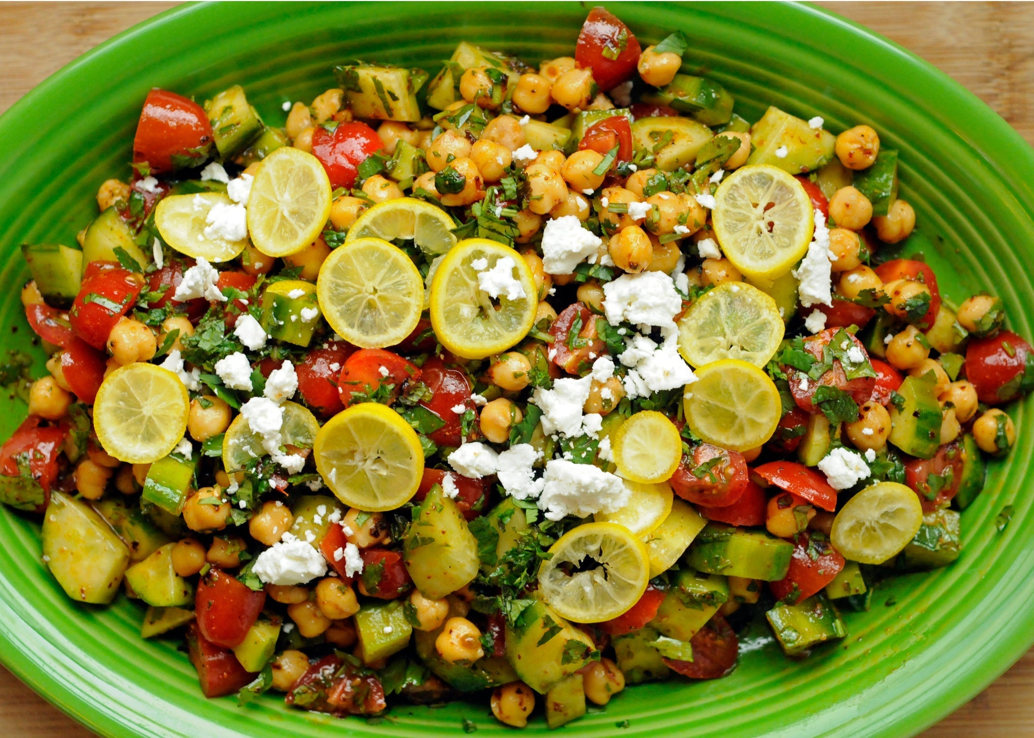 Summer Chickpea Salad - How to Use Chili Oil Series