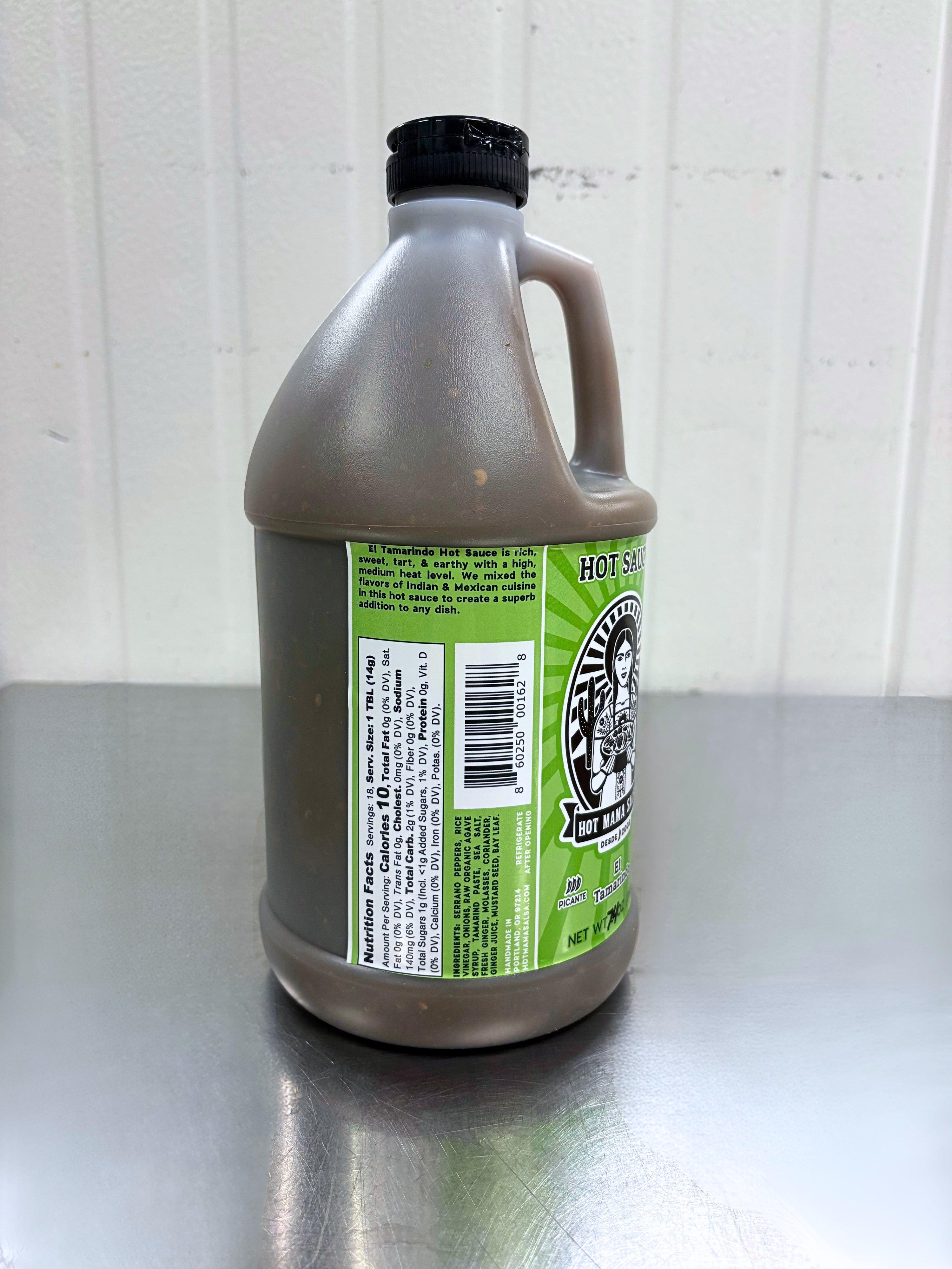El Tamarindo Hot Sauce Bulk Jug